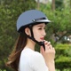 电动电瓶车国标3C认证头盔男女四季通用遮阳轻便复古安全帽半盔灰