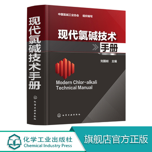 现代氯碱技术手册 食盐电解制烧碱氯气基本电化学理论工艺方法技术手册 离子膜电解制烧碱工艺设计生产指导书氯碱生产技术操作书籍