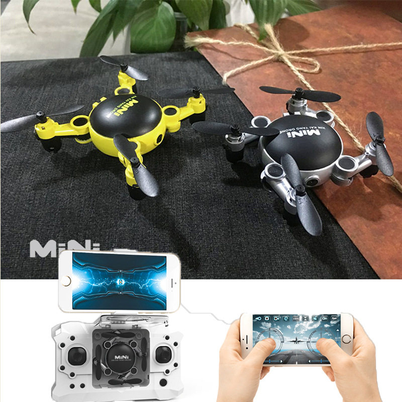 drone with camera_口袋wifi航拍无人机wifi pocket mini size drone