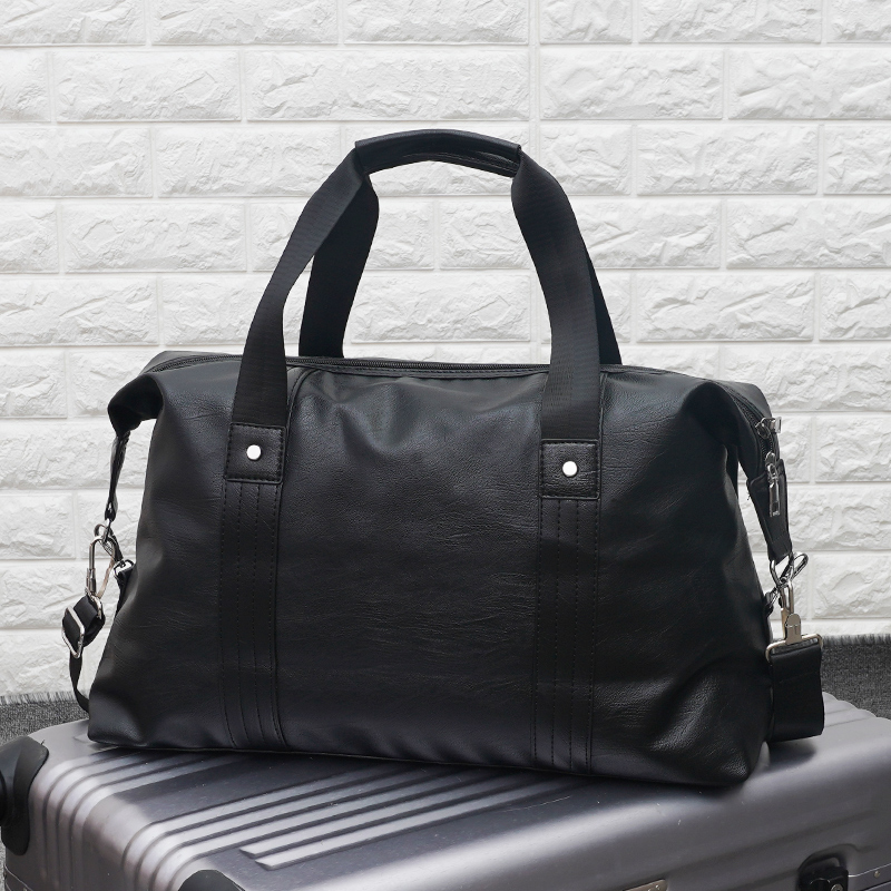 旅行包男出差手提包大容量皮质短途行李包女防水衣服包单肩斜挎袋在类目 箱包皮具/热销女包/男包, 旅行袋中 - 来自Buy2taobao.com提供专业的淘宝代购服务
