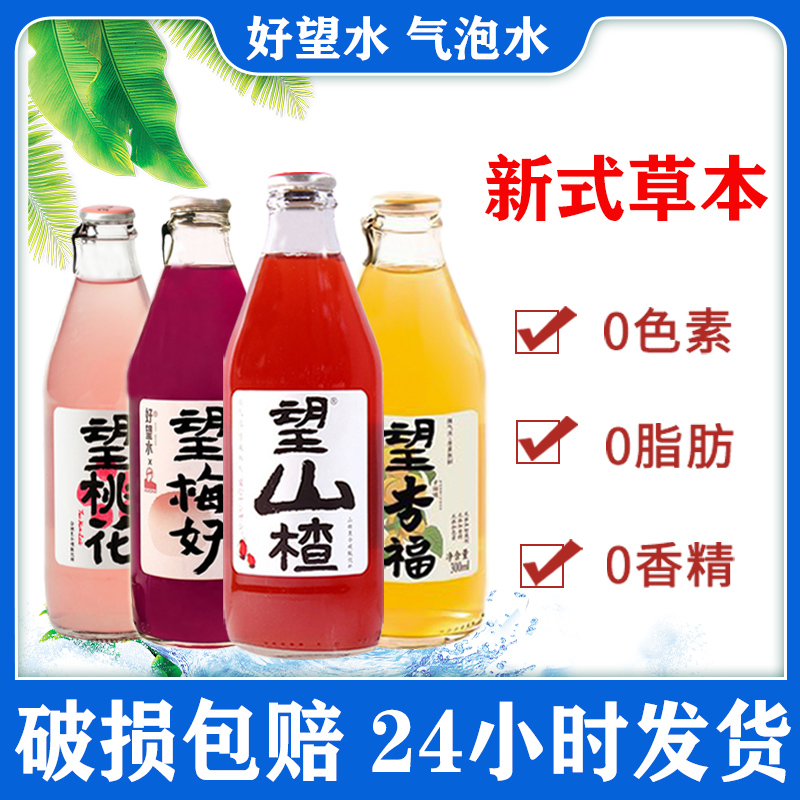 清仓特价 望山楂气泡水饮料好望水望杏福望桃花望梅好