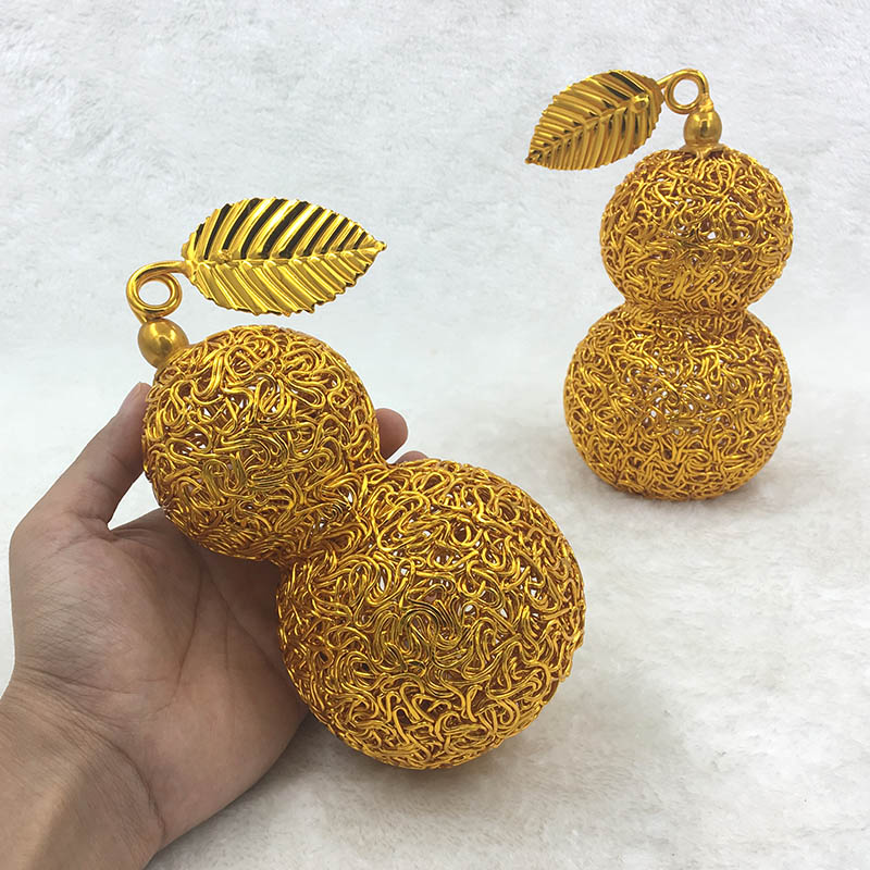 【大葫芦模型】铝丝铝线手工diy葫芦工艺品摆件热卖旅游纪念品