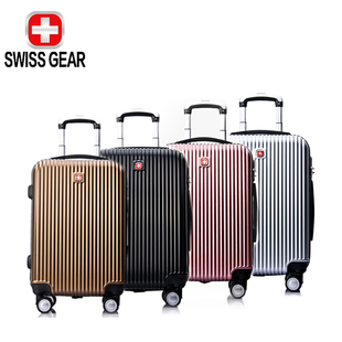 華強北香奈兒商場 SWISSGEAR 瑞士軍刀SA-3920加強版商務旅行20寸可伸縮拉桿行李箱 香奈兒機場包