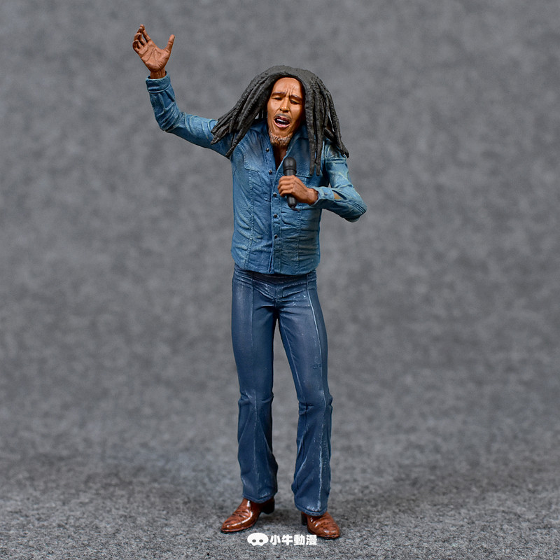 正版散货reggae雷鬼音乐之父bobmarley鲍勃马利仿真人偶手办模型