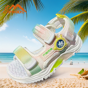 camkids小骆驼儿童凉鞋小童女童夏季轻便防滑专柜同款露趾沙滩鞋