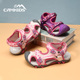 camkids小骆驼女童包头凉鞋2024夏季新款儿童中童大童框子沙滩鞋