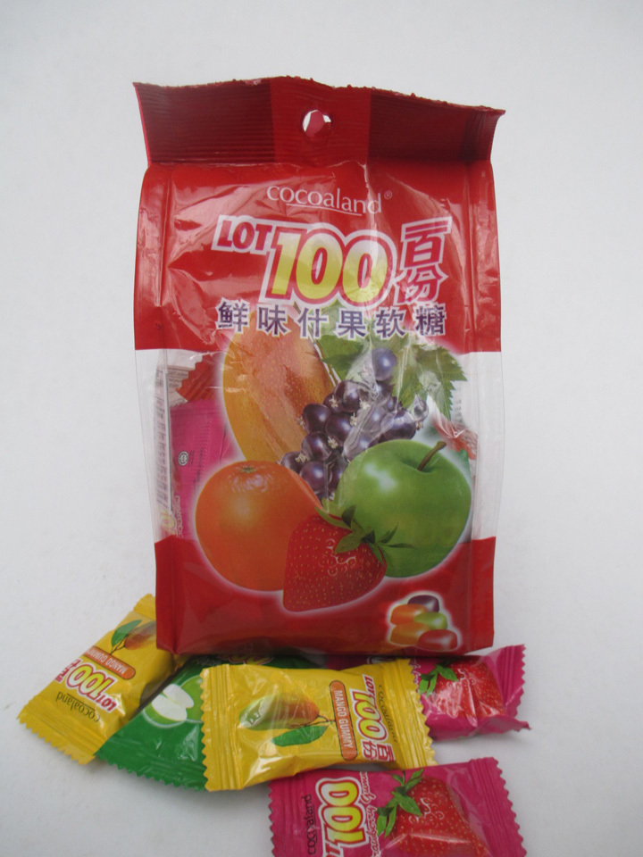 马来西亚进口乐一百 LOT100一百份什锦果汁软糖 进口糖果零食150g在类目 零食/坚果/特产, 糖果零食/果冻/布丁, 糖果中 - 来自Buy2taobao.com提供专业的淘宝代购服务