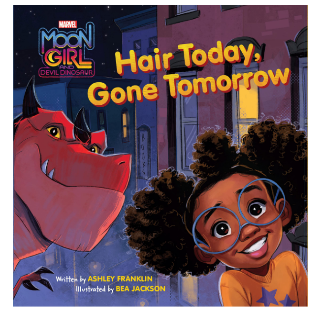 【预售】英文原版 Moon Girl and Devil Dinosaur: Hair Today, Gone Tomorrow 月亮女孩和恶魔恐龙系列 Marvel Press 儿童书籍