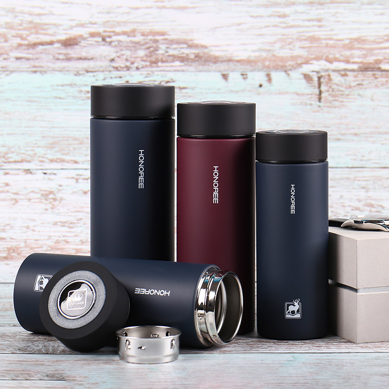 华象礼盒304不锈钢赠品刻字印字礼品双层高真空男女士保温茶水杯