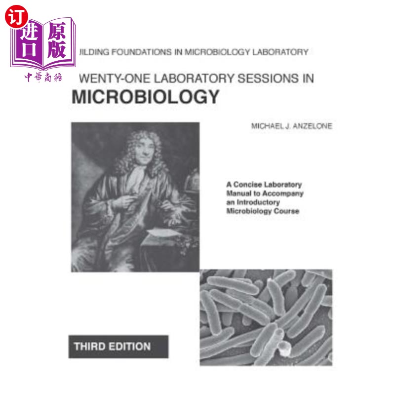 海外直订Twenty-One Laboratory Sessions in Microbiology: A Concise Laboratory Manual to A 微生物学二十一节实验课:伴