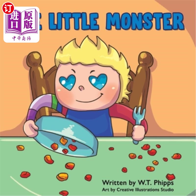 海外直订The Little Monster 小怪兽
