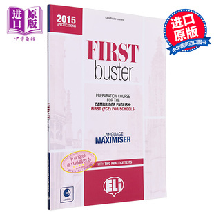 ELI 剑桥FCE考试备考课程 语言练习测试+2张音频CD+答案FIRST BUSTER Language maximizer 英文原版 英语语法词汇【中商原版】