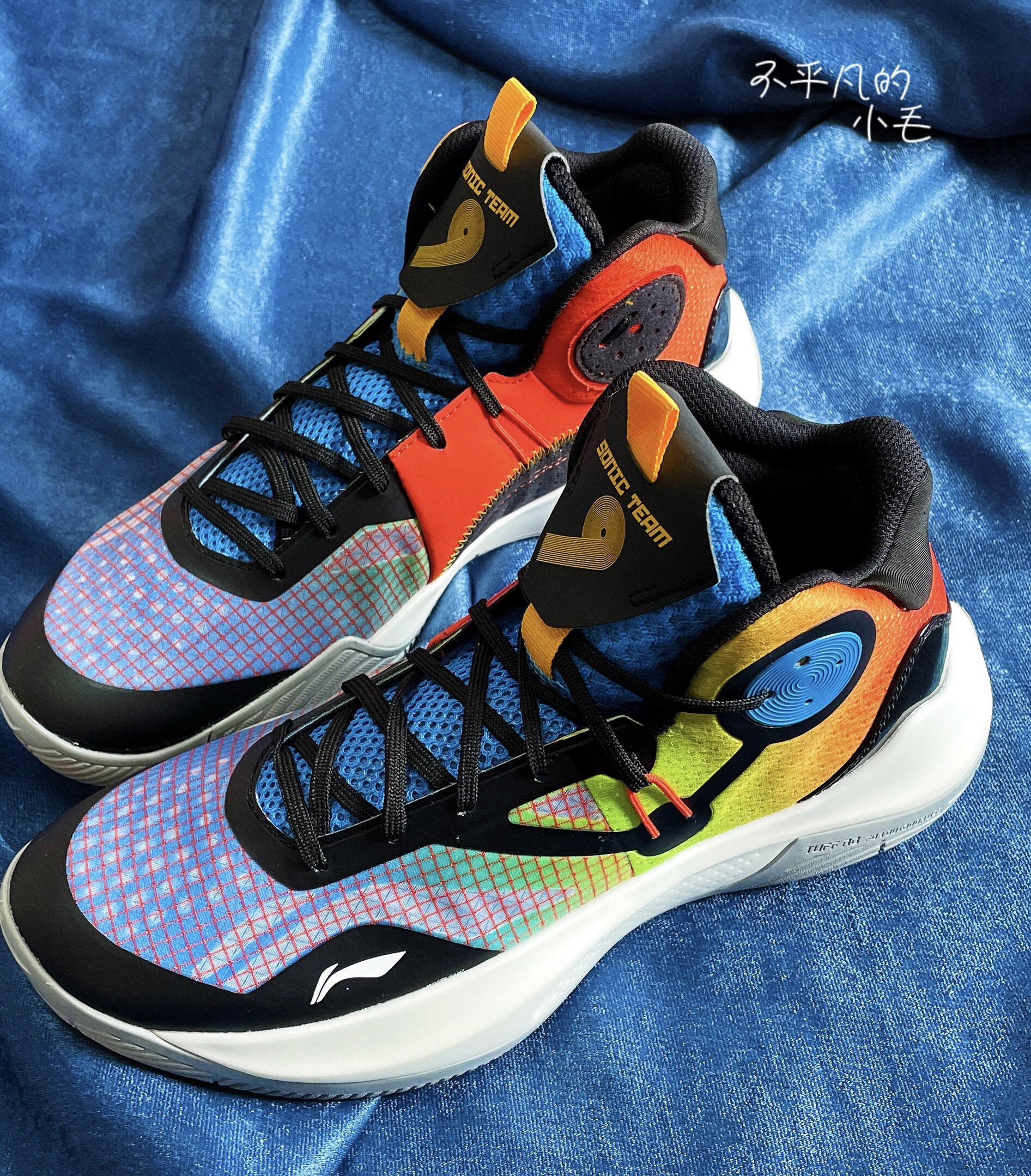 李宁音速9low篮球鞋男音速九td樱花鞋樱花粉女冰淇淋浅薄荷绿-mc母婴