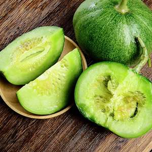 绿宝石冰翡翠超甜正品薄皮甜瓜种子春季四季蔬菜种孑香瓜种籽