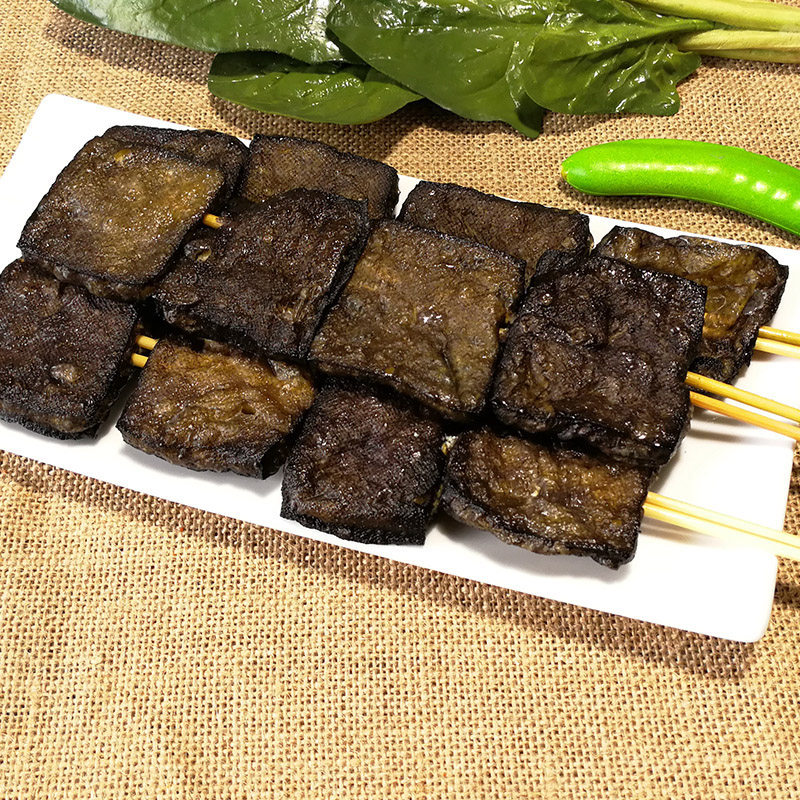 臭豆腐串正宗湖南长沙特产冷冻油炸半成品小吃店烧烤串1000克20串