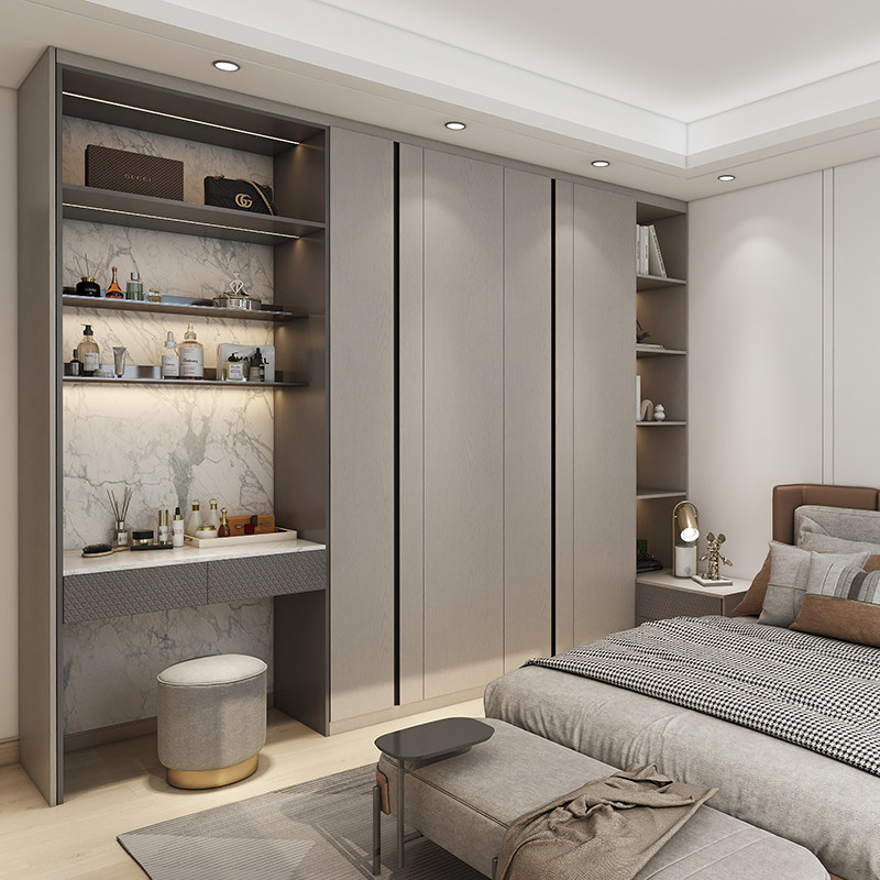 00天猫新品皮阿诺衣柜全屋定制现代简约家用厨房卧室入户客厅整体柜类