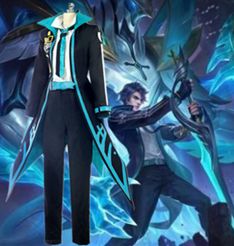 cos王者服装_王者荣耀cos服装 铠 曙光守护者cosplay服装武器假发鞋