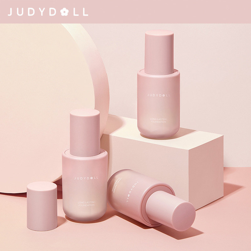 judydoll橘朵小粉瓶粉底液遮瑕保湿控油持久自然无瑕清透水润旗舰
