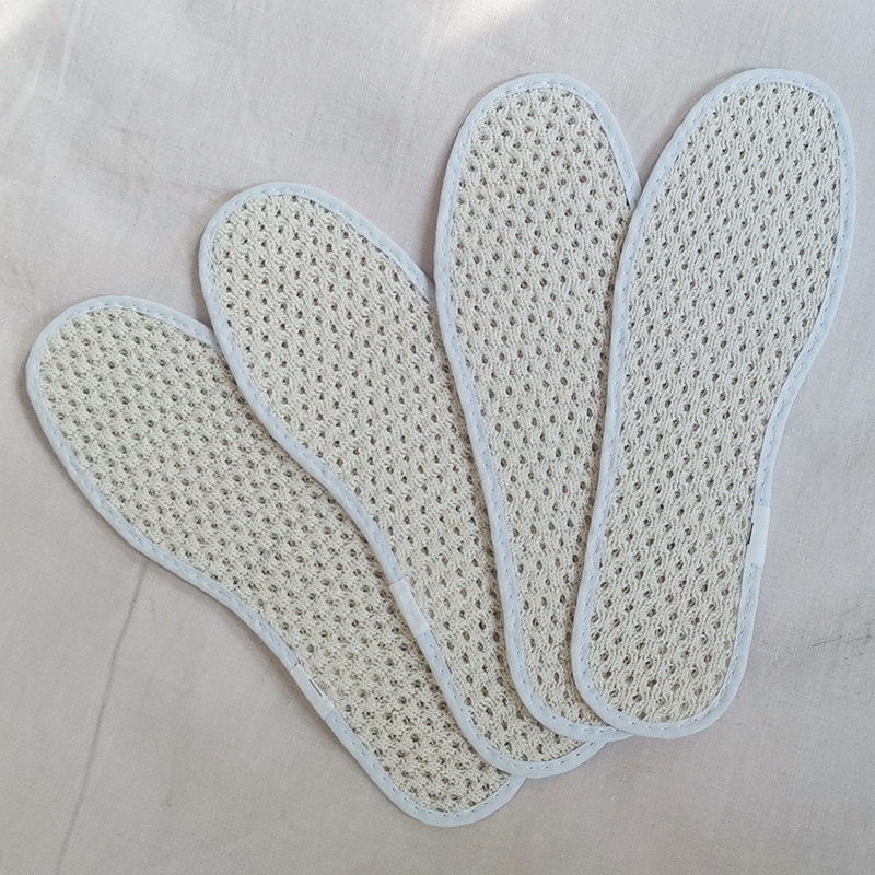 天然汉麻 吸汗透气全麻舒适抑菌防臭不磨脚运动鞋垫男女四季通用