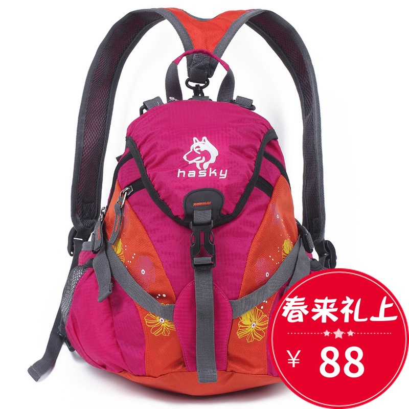 雪橇犬户外旅行背包三用小型登山包15L女士儿童双肩背包骑行背包|msdalam kategori beg sukan/pakej luar/Fitting, Backpack - dari Buy2taobao.com untuk memberikan perkhidmatan ejen Taobao profesional membeli