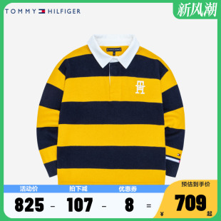 Tommy 汤米童装男女童保暖纯棉毛衣2024春季新品儿童针织衫潮