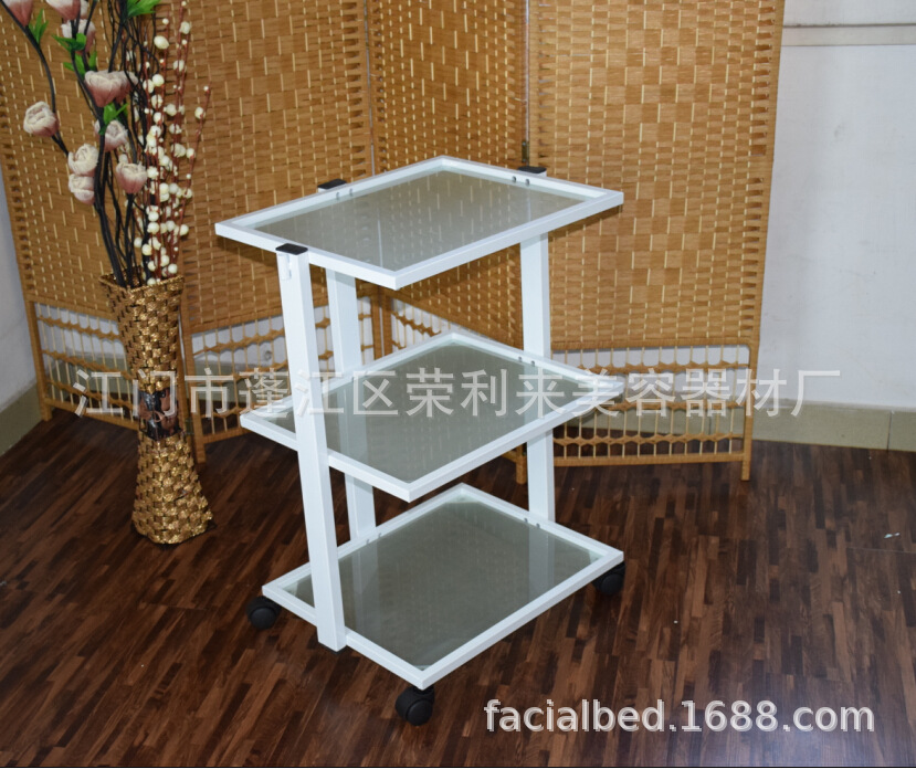 新品美容三层院手推玻璃工具车置物架理发店美发发廊推车在类目 商业/办公家具, 发廊/美容家具, 工具车中 - 来自Buy2taobao.com提供专业的淘宝代购服务