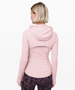 LULU Original Define Yoga Clothes Slim Hooded Jacket Elastic Zipper Sweatshirt Fitness Jacket Top Women