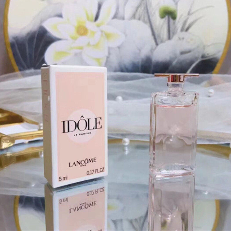美代lancome兰蔻新款超薄idole偶像之意香水5ml小样无喷头浓香