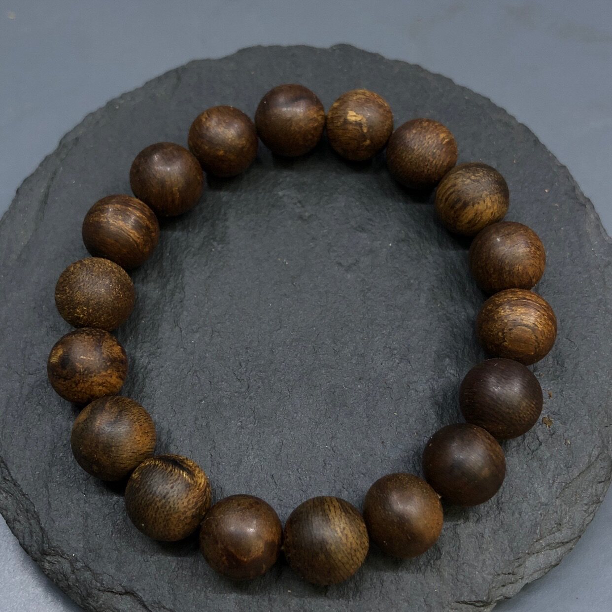 9分沉苏门答腊沉香手串收藏老料保真天然精品女士沉香手链