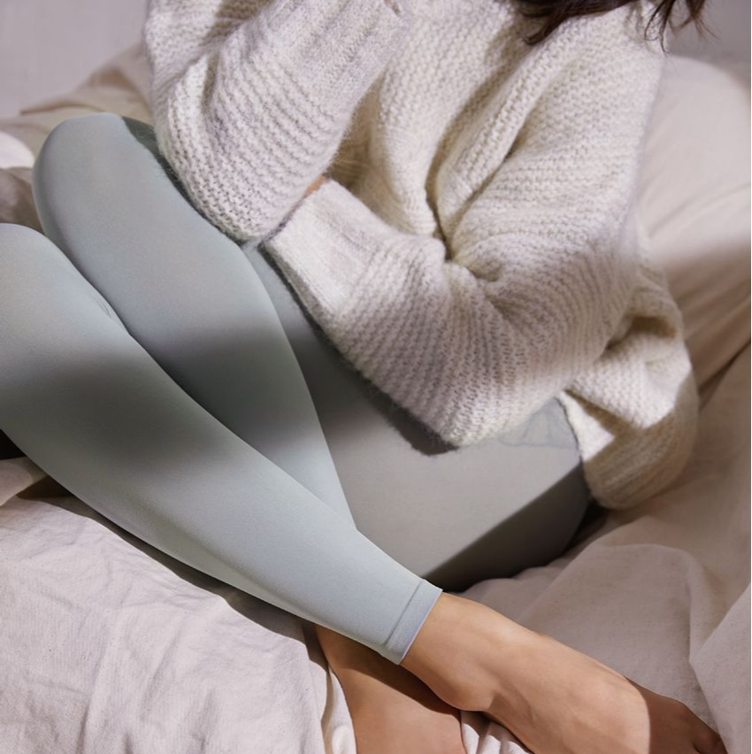 春秋款九分裤袜黑灰色丝袜外穿薄款天鹅绒打底裤高腰紧身秋裤9分 - 丝