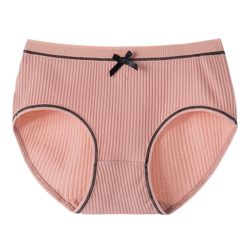 南极人内裤女低腰性感100%纯棉裆透气抑菌日系少女生无痕三角裤头