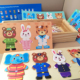 小熊换衣服男女孩木质动物换装拼图拼拼乐玩具3456岁宝宝拼板