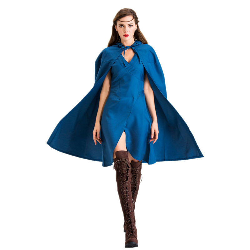 嗯喃呐权力的游戏龙母cosplay表演服装丹妮莉丝坦格利安cos斗士服