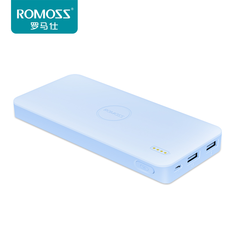 romance 10000 milliamble slim cute portable phone universal charge po bright color polymer mobile power