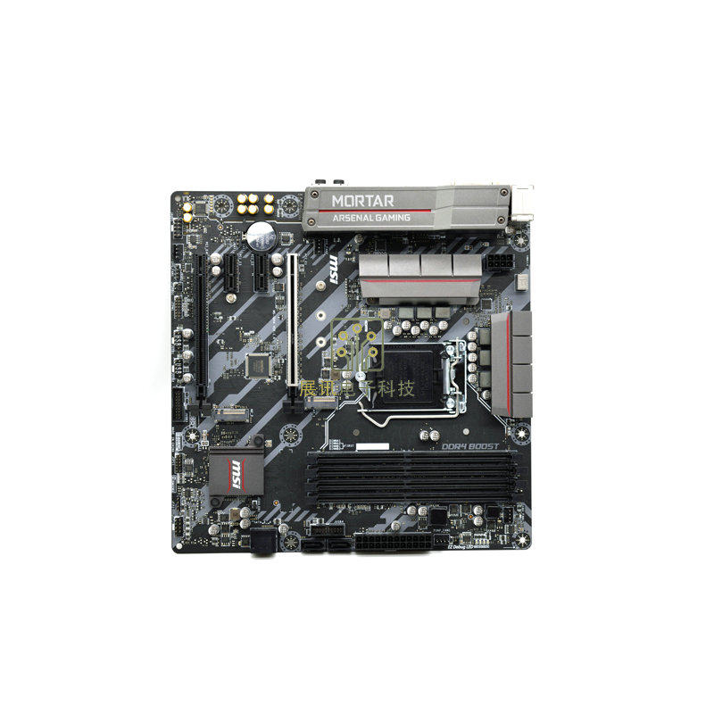 全新msi/微星z370m mortar 迫击炮主板 1151针 m.2 支持8/9代cpu