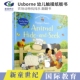 英文原版 Usborne Farmyard Tales - Poppy And Sam's Animals Hide-And-Seek 幼儿触摸纸板书 农场动物找找乐 翻翻书