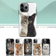 AcvooiPhone15Pro猫咪适用于14双层13全包可爱动物12萌宠手机壳