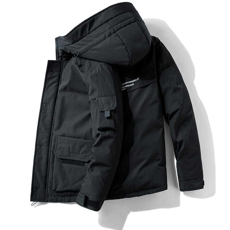 代购羽绒服男短款冬季2020新款韩版潮流轻薄工装冬装加厚男士外套