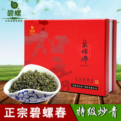 2016新茶绿茶苏州东山茶厂特级炒青 雨前碧螺春 250g茶叶礼盒装