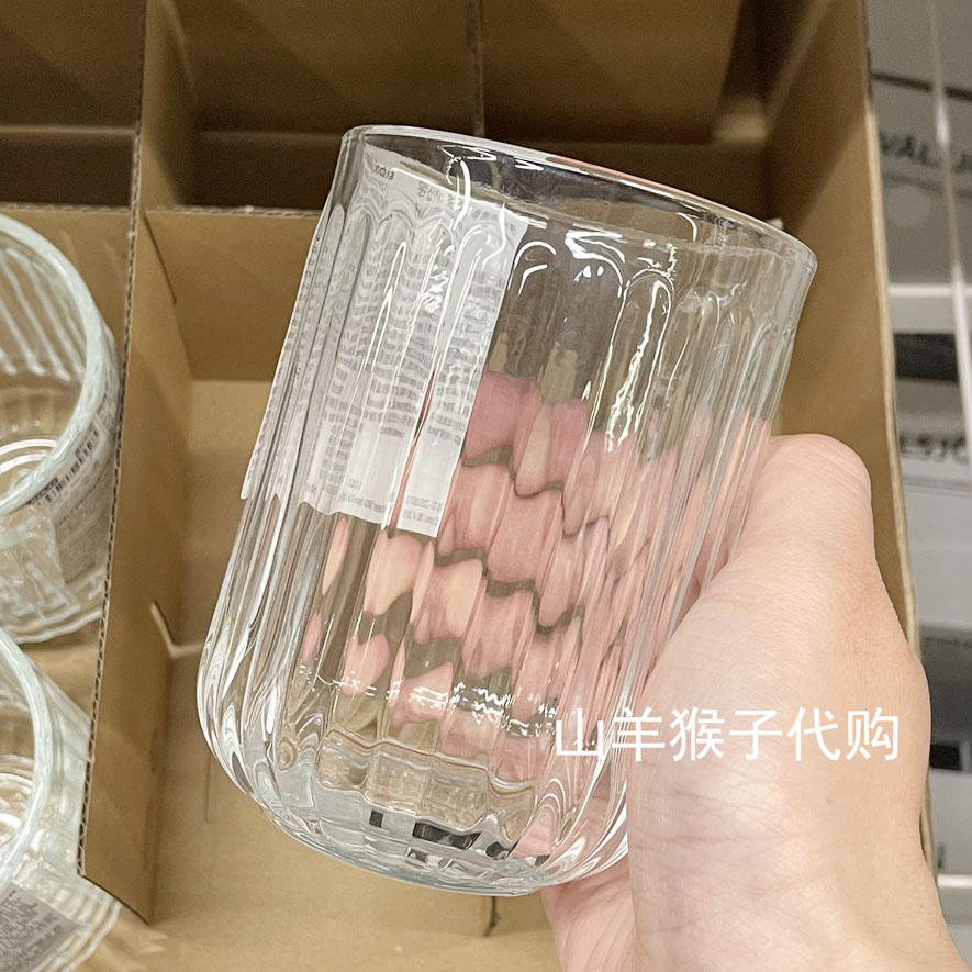 IKEA宜家正品代购西勒福珊牙刷架玻璃杯架子漱口杯子