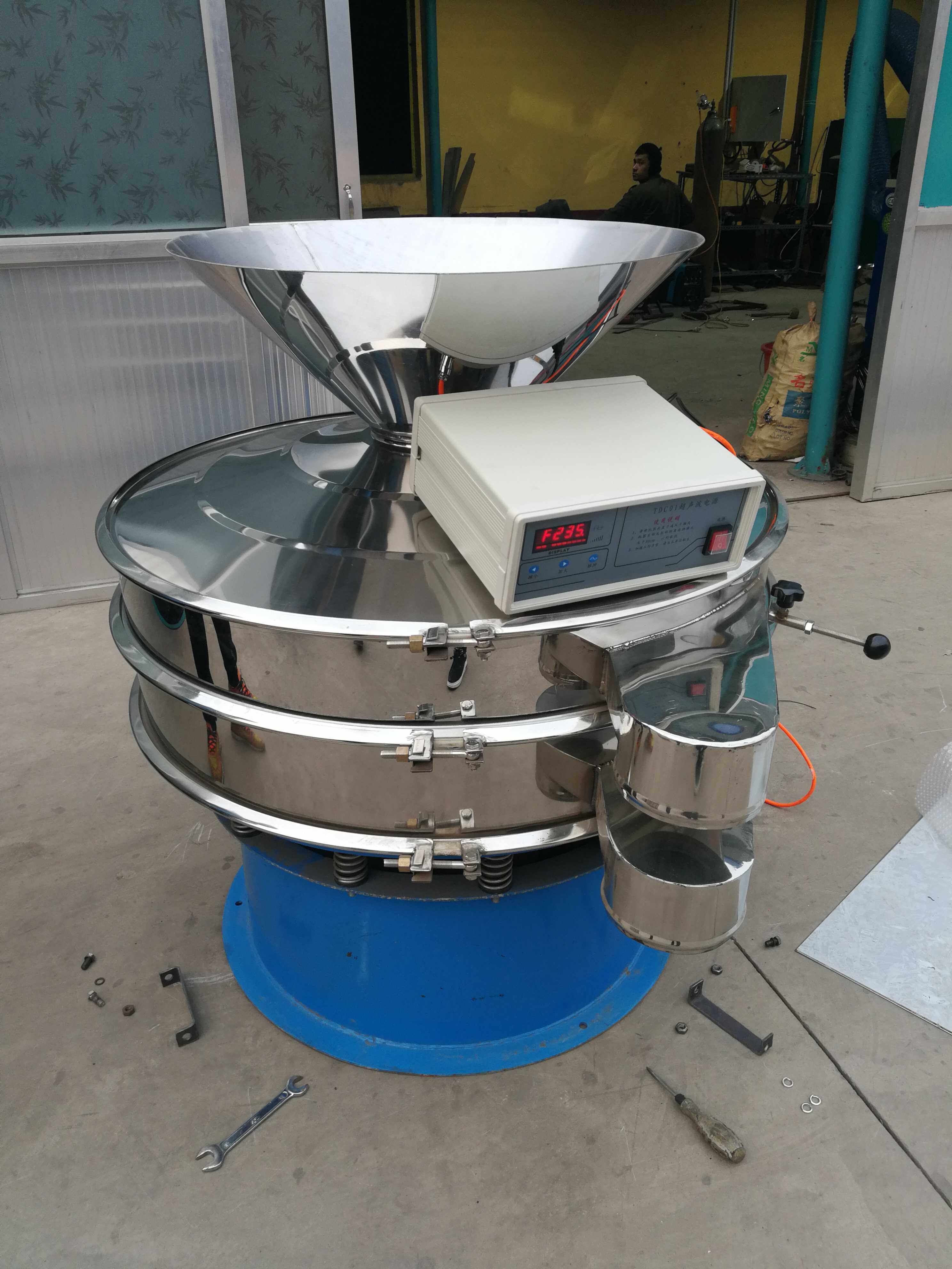 淄博龙资环保设备的优惠券大全—旋振筛超声波振动筛筛粉机分样筛机