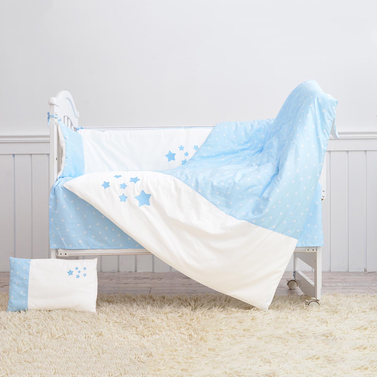 水星宝贝纯棉全棉面料幼儿园婴儿童床品套件Baby希望之星床上用品在类目 床上用品, 儿童床品, 婴童多件套中 - 来自Buy2taobao.com提供专业的淘宝代购服务
