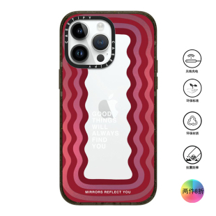 香港代购Casetify Good Things励志标语 适用iPhone14/13/12/Pro/Max手机壳