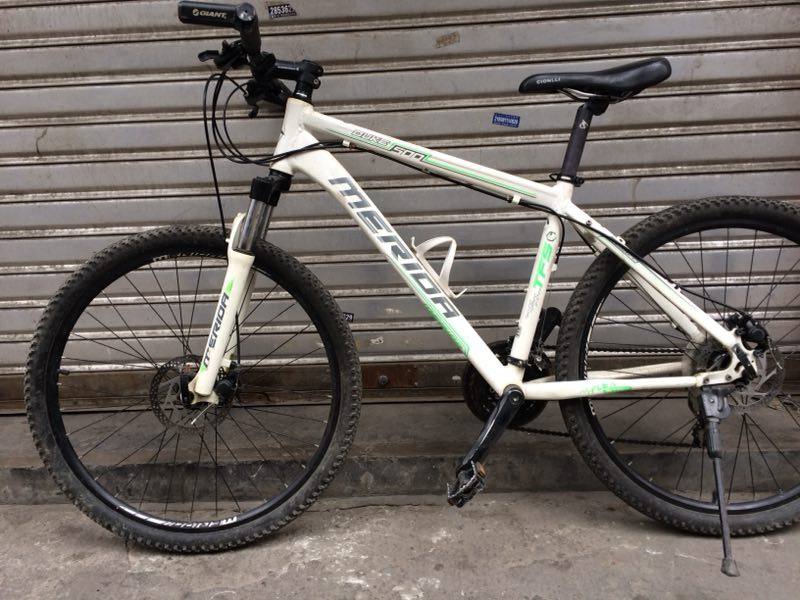 一折美利达山地车_二手原装正品山地车美利达公爵500型24碟刹油压避震