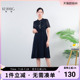 科尚新中式国风连衣裙中老年人妈妈高贵气质夏季新款雪纺裙子女