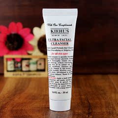 科颜氏Kiehl's高效保湿洁面ㄠ小样30ml 天然温和敏感肌可用