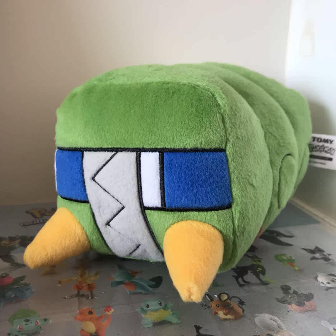 口袋妖怪充电宝_正版神奇宝贝毛绒公仔宠物小精灵tomy口袋妖怪虫电宝