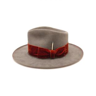 代购nick fouquet 女2020冬季新品 海狸毛毡帽子 沙滩帽 ins风