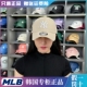 韩国正品NewEra纽亦华帽子MLB卡其色硬顶弯檐棒球帽男女NY鸭舌帽