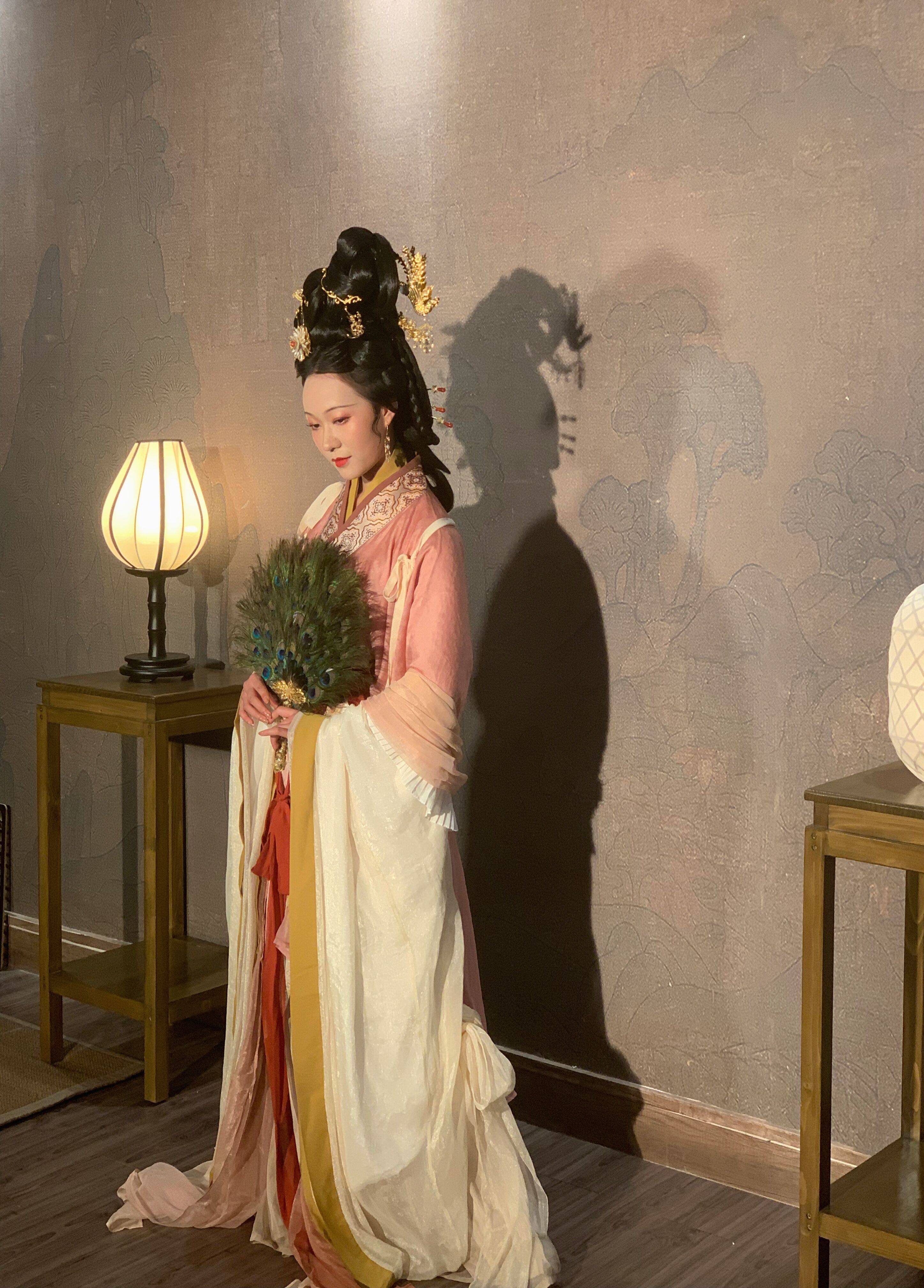 玺儿制作原创朝元仙杖仿款服"华彩南裳"走秀定制款 洛神